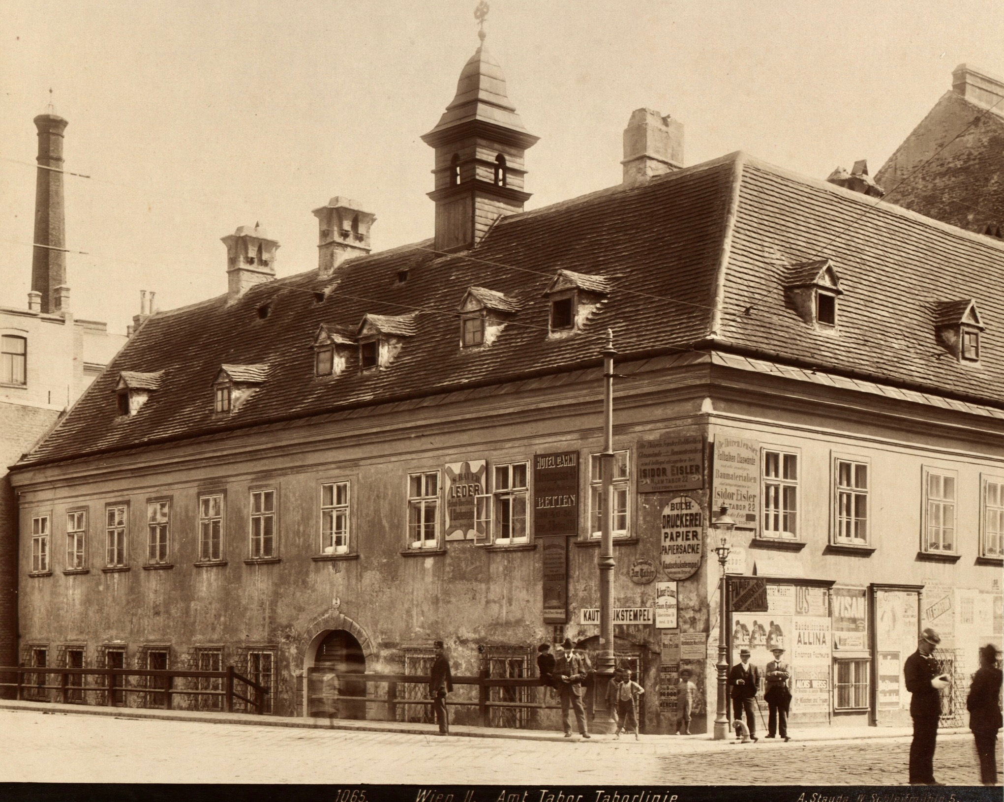 Engstelle vor dem alten Mauthaus Am Tabor